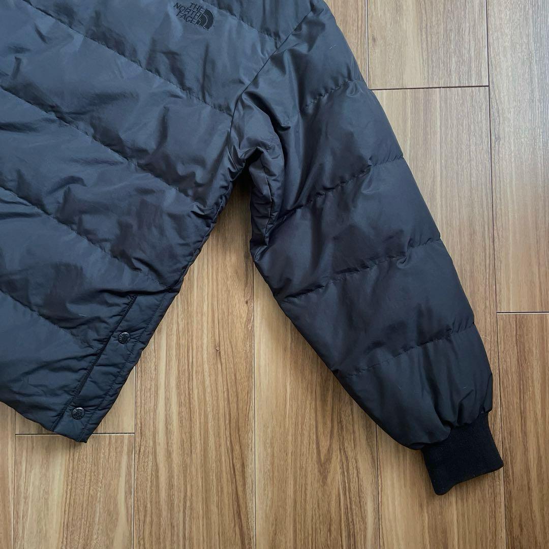 Lノースフェイス黒ブラックボンバーダウンジャケット