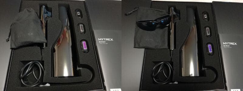 保証期間内　脱毛器 MYTREX MiRAY　MT-MR22B