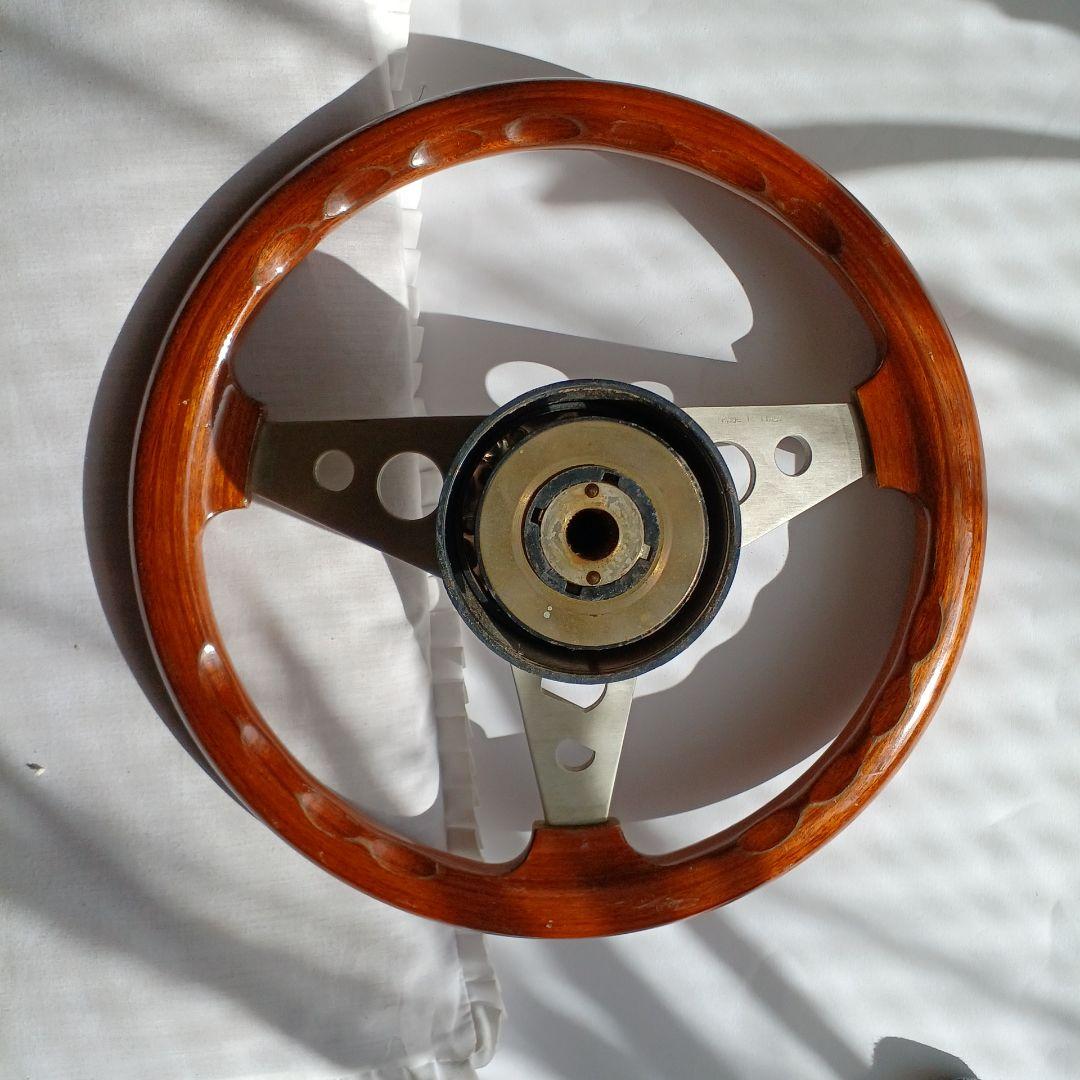 木目調ハンドル　33センチ