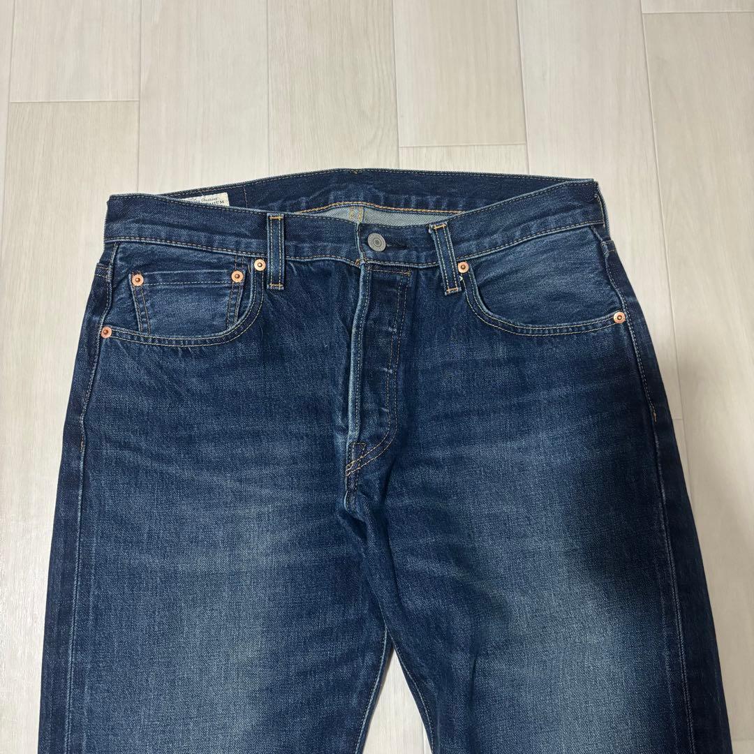 【美品】リーバイス501 プレミアム 赤耳 セルビッチ BIGE ビッグE 濃紺