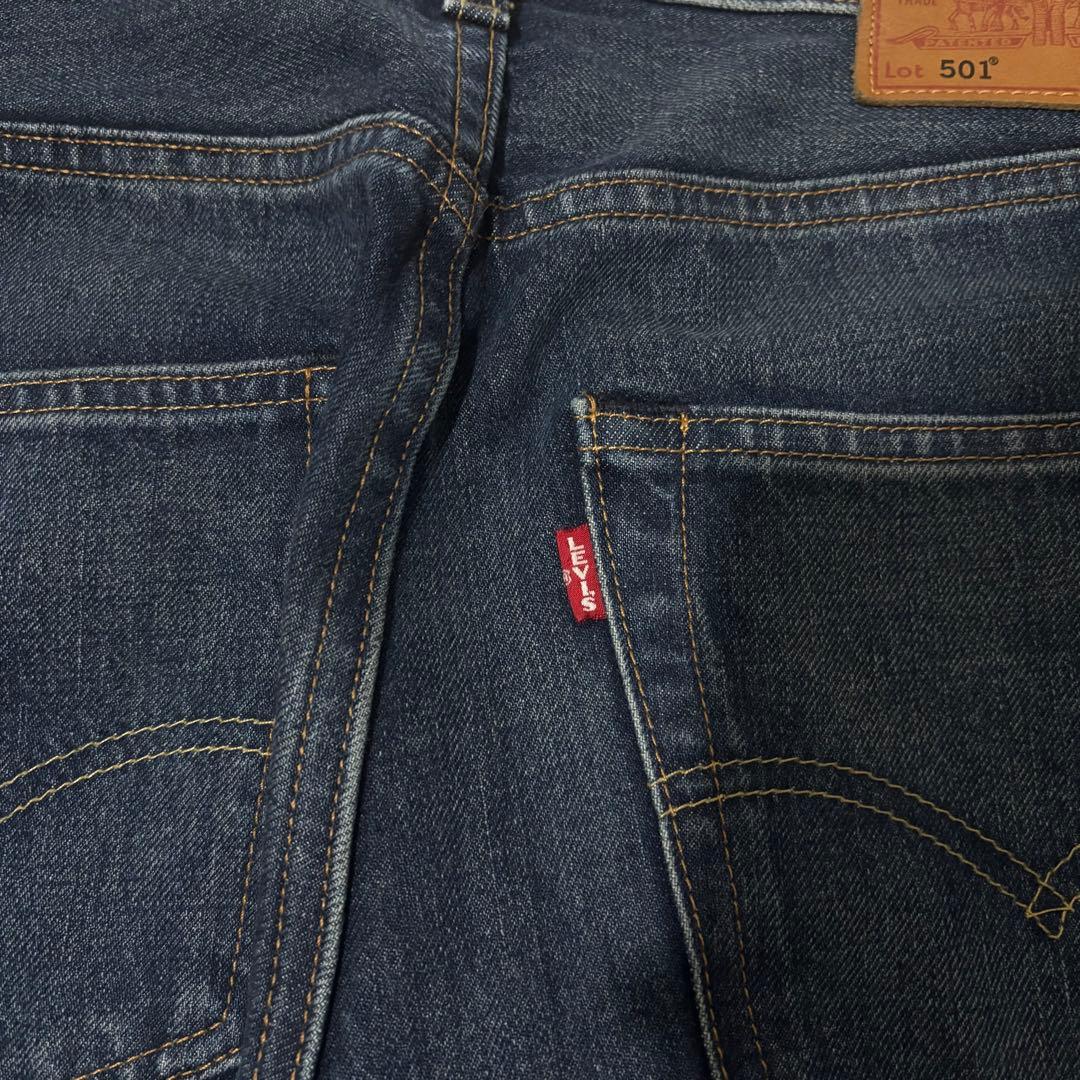【美品】リーバイス501 プレミアム 赤耳 セルビッチ BIGE ビッグE 濃紺