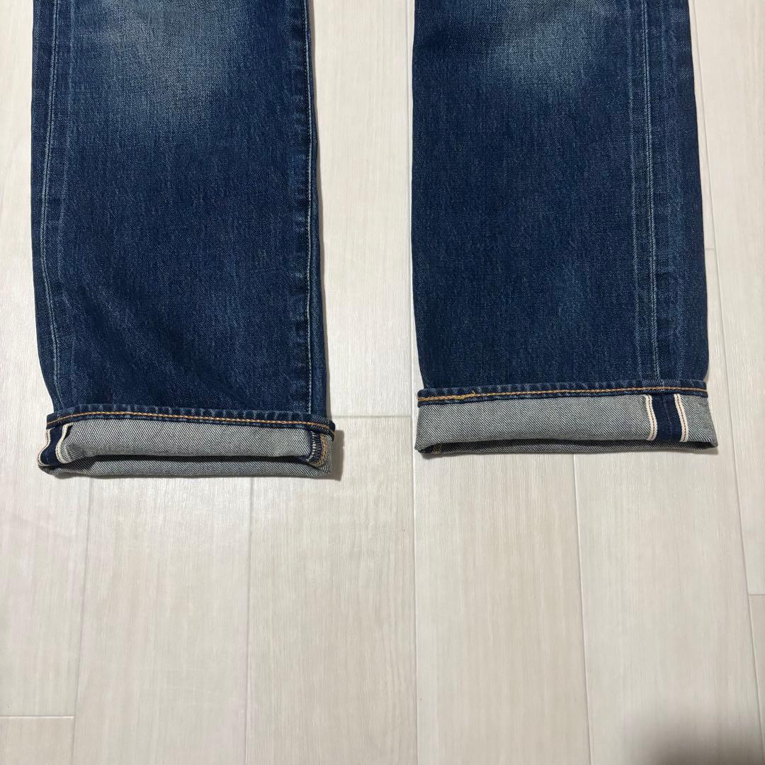 【美品】リーバイス501 プレミアム 赤耳 セルビッチ BIGE ビッグE 濃紺