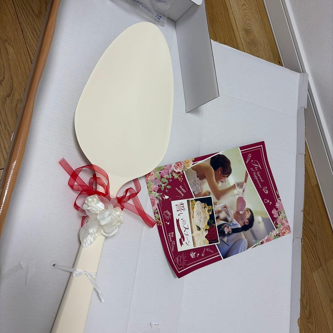 ウェディング　ファーストバイト用ビッグスプーン