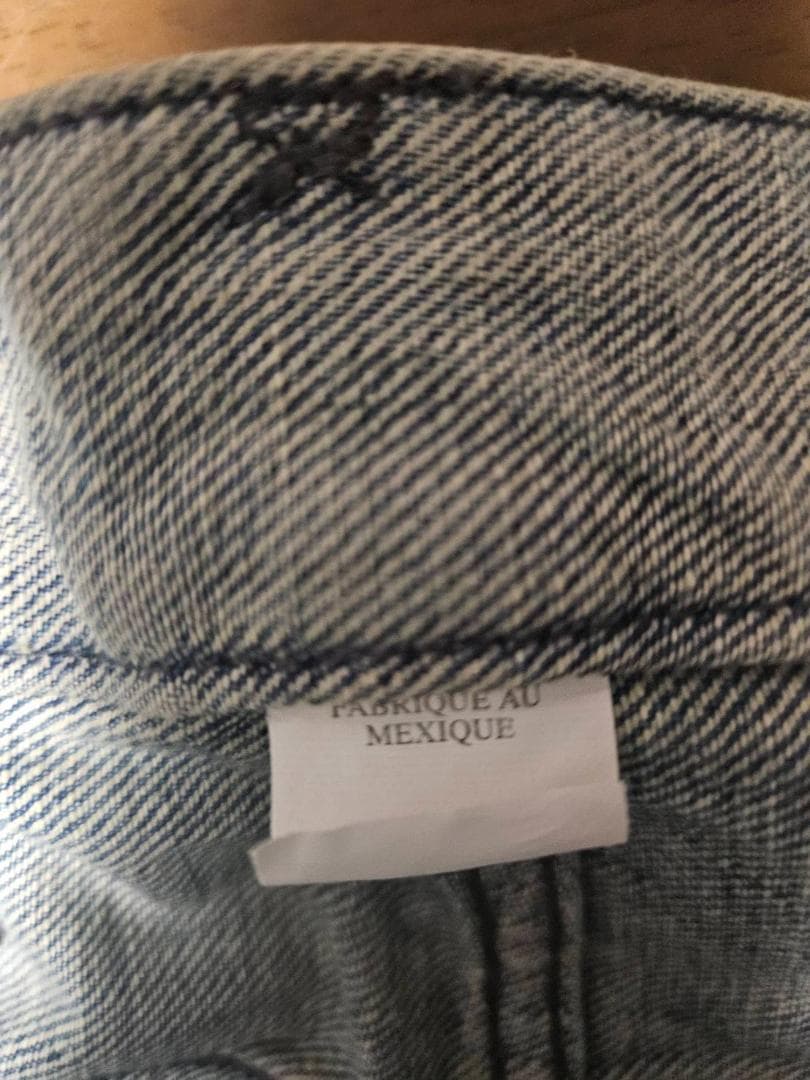 セイレン【新品未使用】DOUBLE RL ダメージデニム33