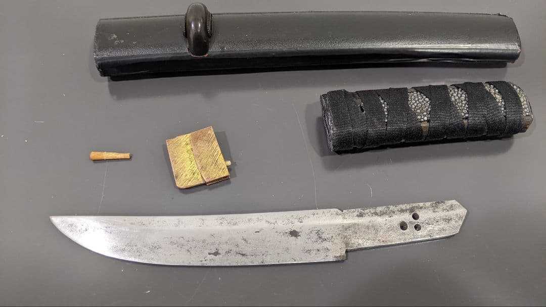 鵜の首 古刀の残欠