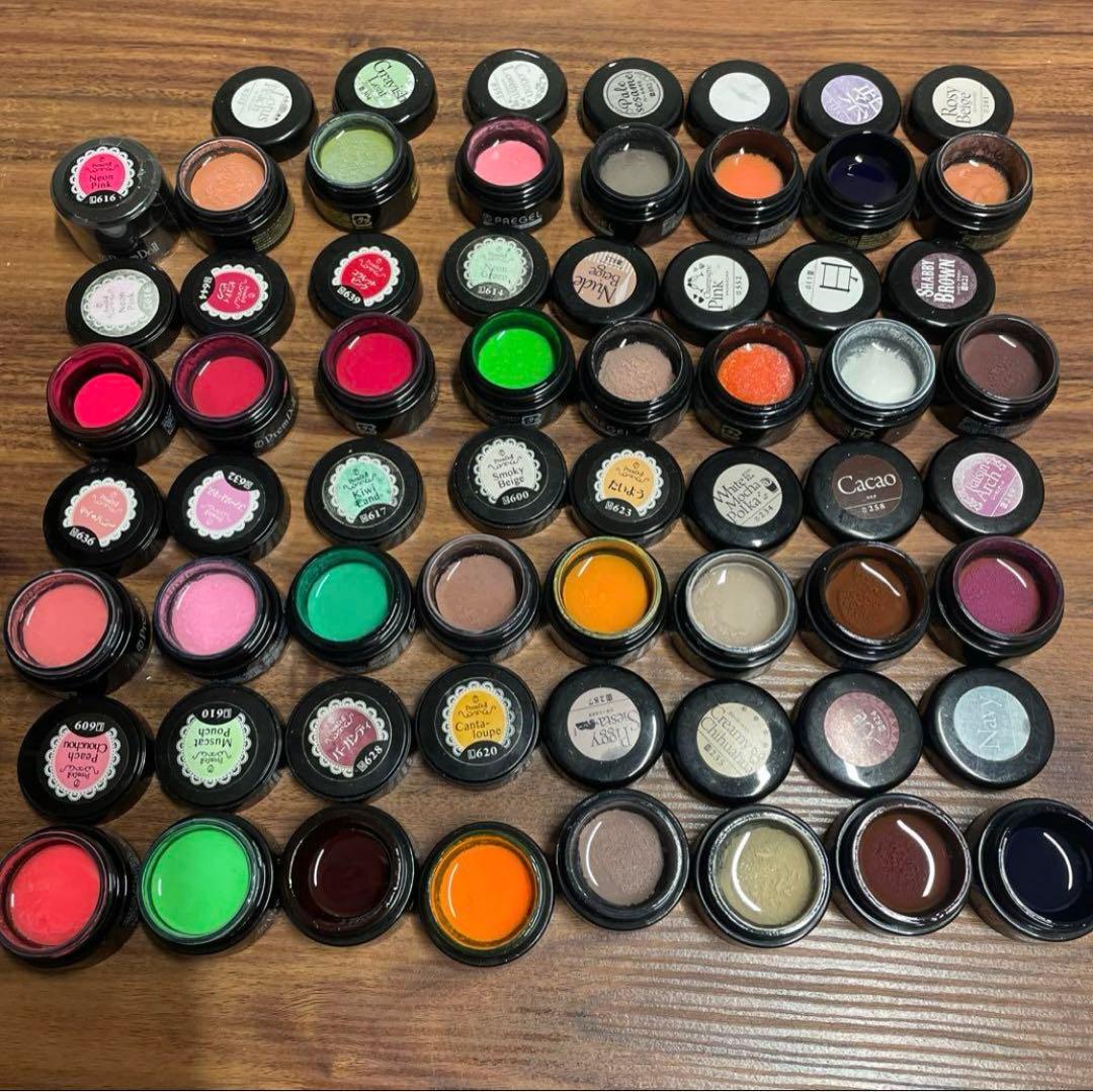 値下げ！プリジェル カラージェルセット126色