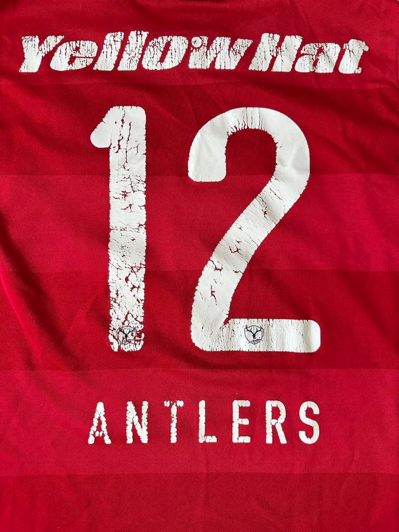 鹿島アントラーズ NIKE 2010ホーム長袖ユニフォームリーグ優勝ワッペン付