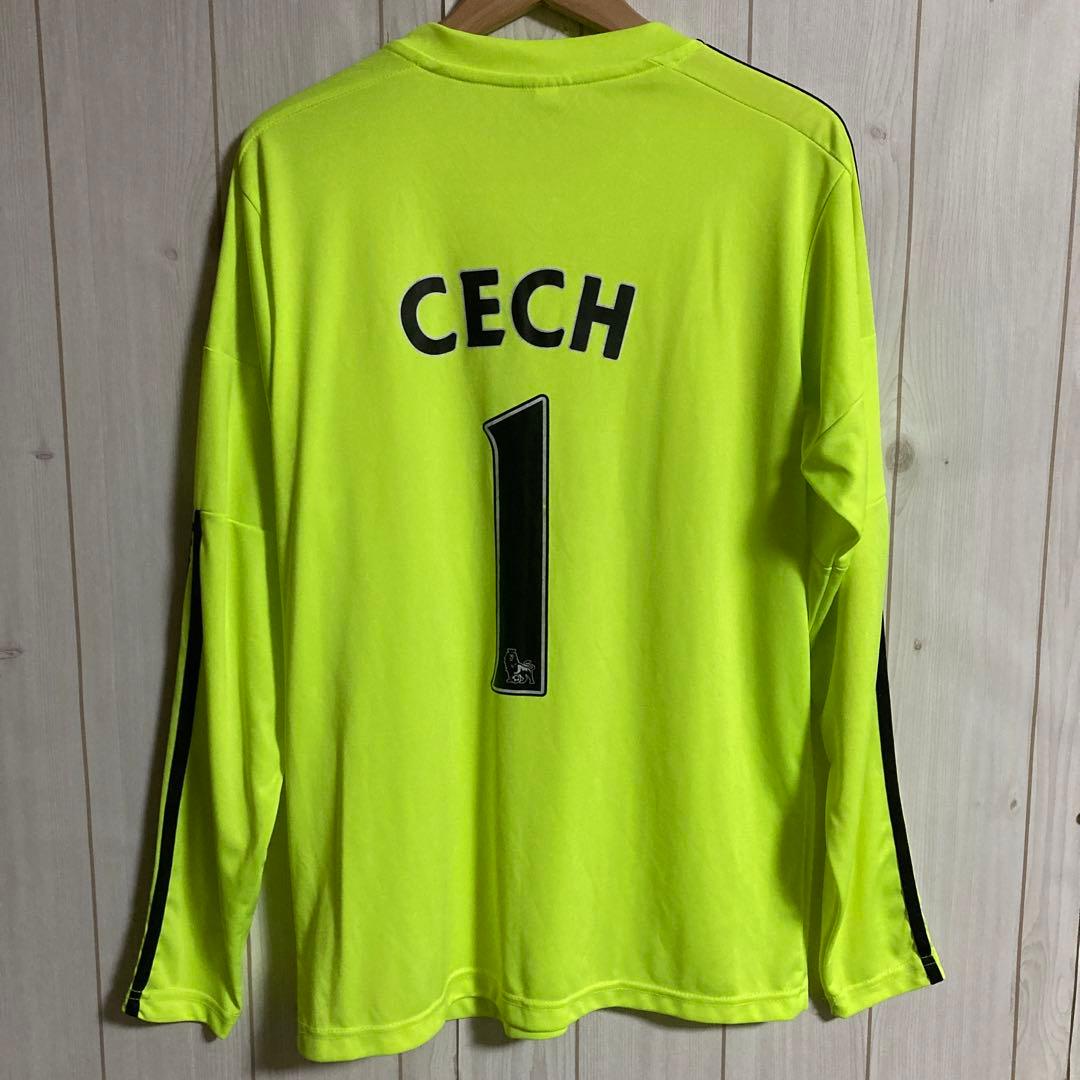 希少10-12年チェルシーFCチェフGKキーパーサッカーユニフォームゲームシャツ