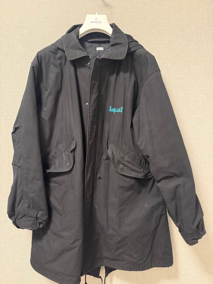 SEQUELシークエル 21AW FISHTAILJACKET モッズコート