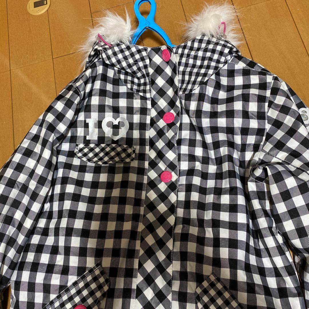 スキーウェア(女性用) ミッキーチェック柄