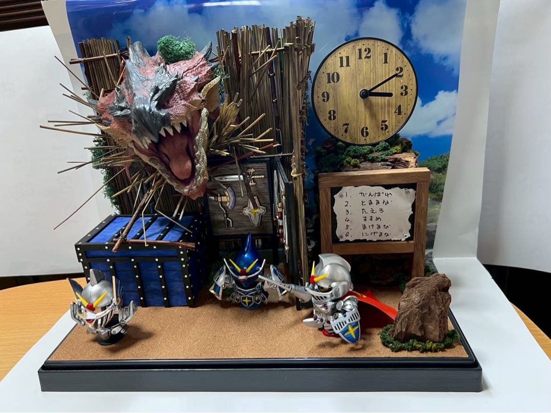 モンハンフィギュア モンハンワイルズ リオレウス ガンプラナイト