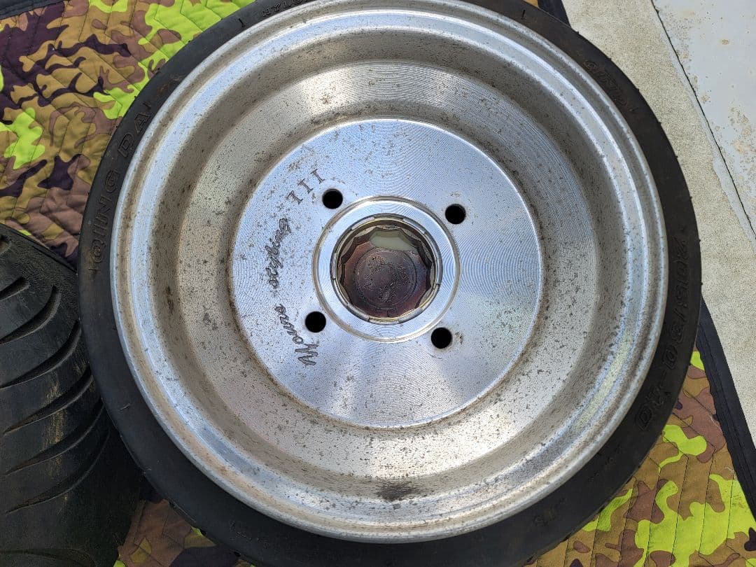 バギー ATV ジャイロ トライク等に10インチアルミホイール
