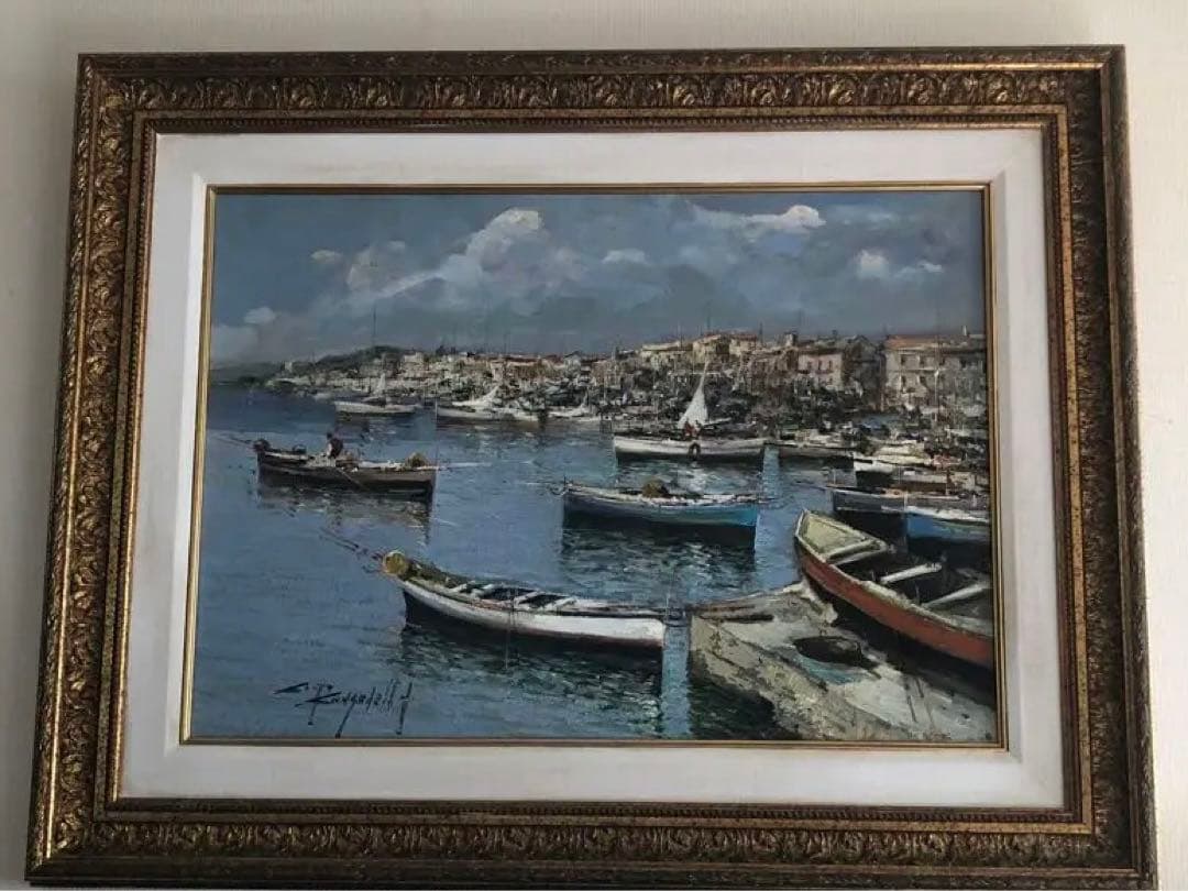 武石一胤 椿 絵画 油彩 額付 和モダン