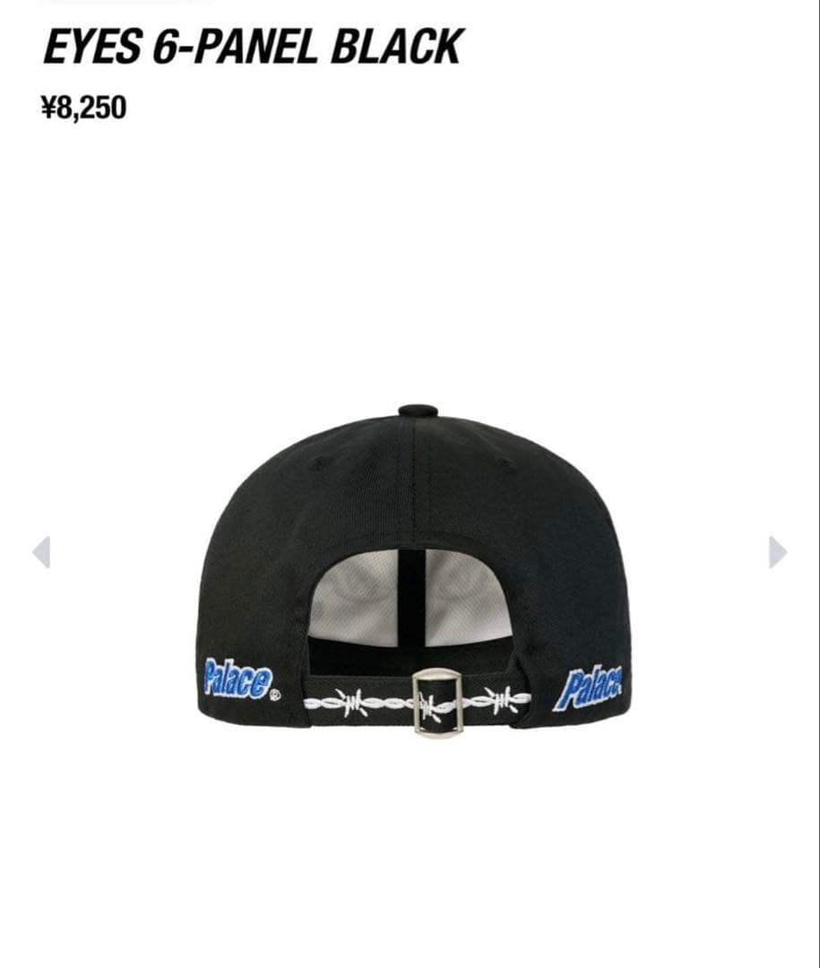 Palace skateboards EYES 6-PANEL BLACK - メルカリ
