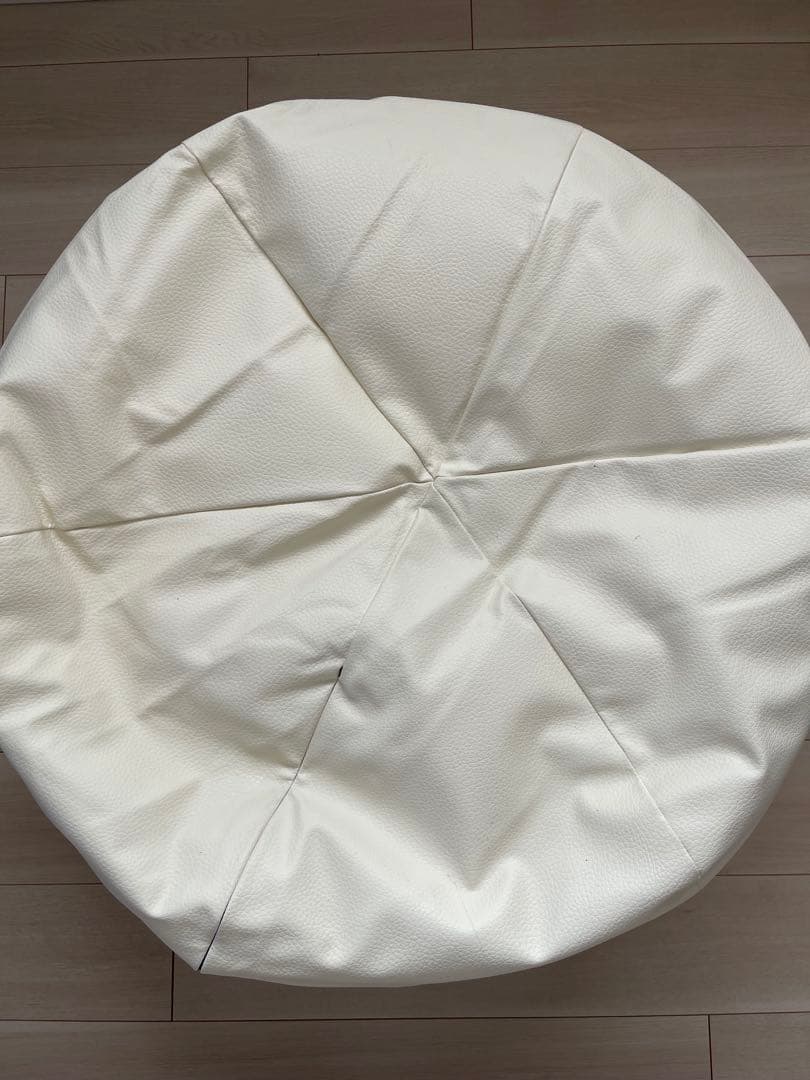 ハナロロ　ビーズクッションオニオン 170リットル 大きいサイズ レザーカバー