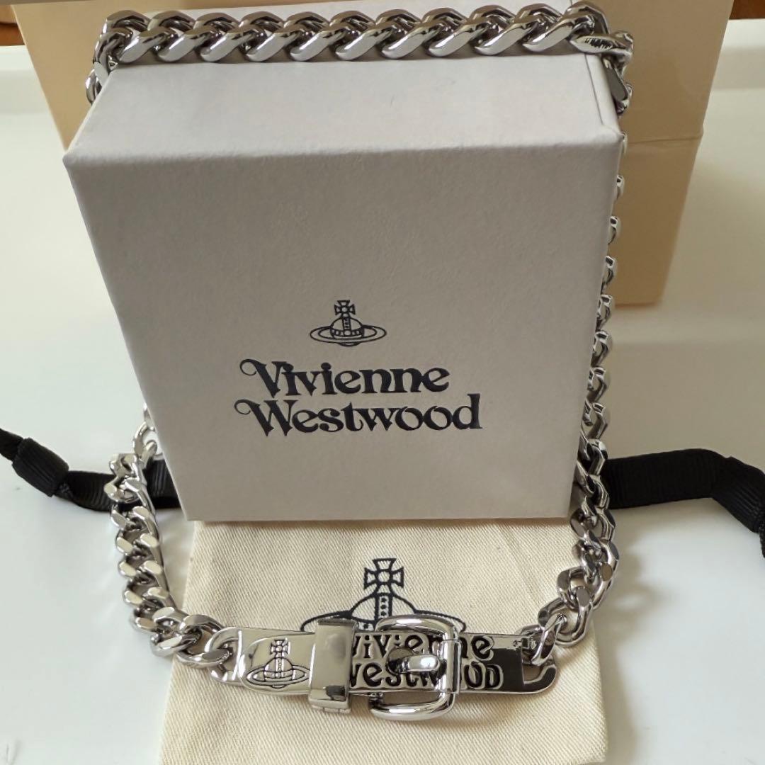 数量限定】Vivienne Westwood ベルト ネックレス チョーカー - メルカリ