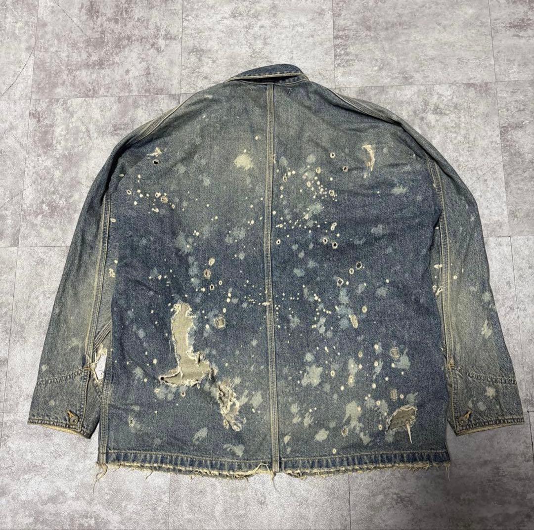 ジャケット・アウター DAIRIKU Damage Denim Cover All