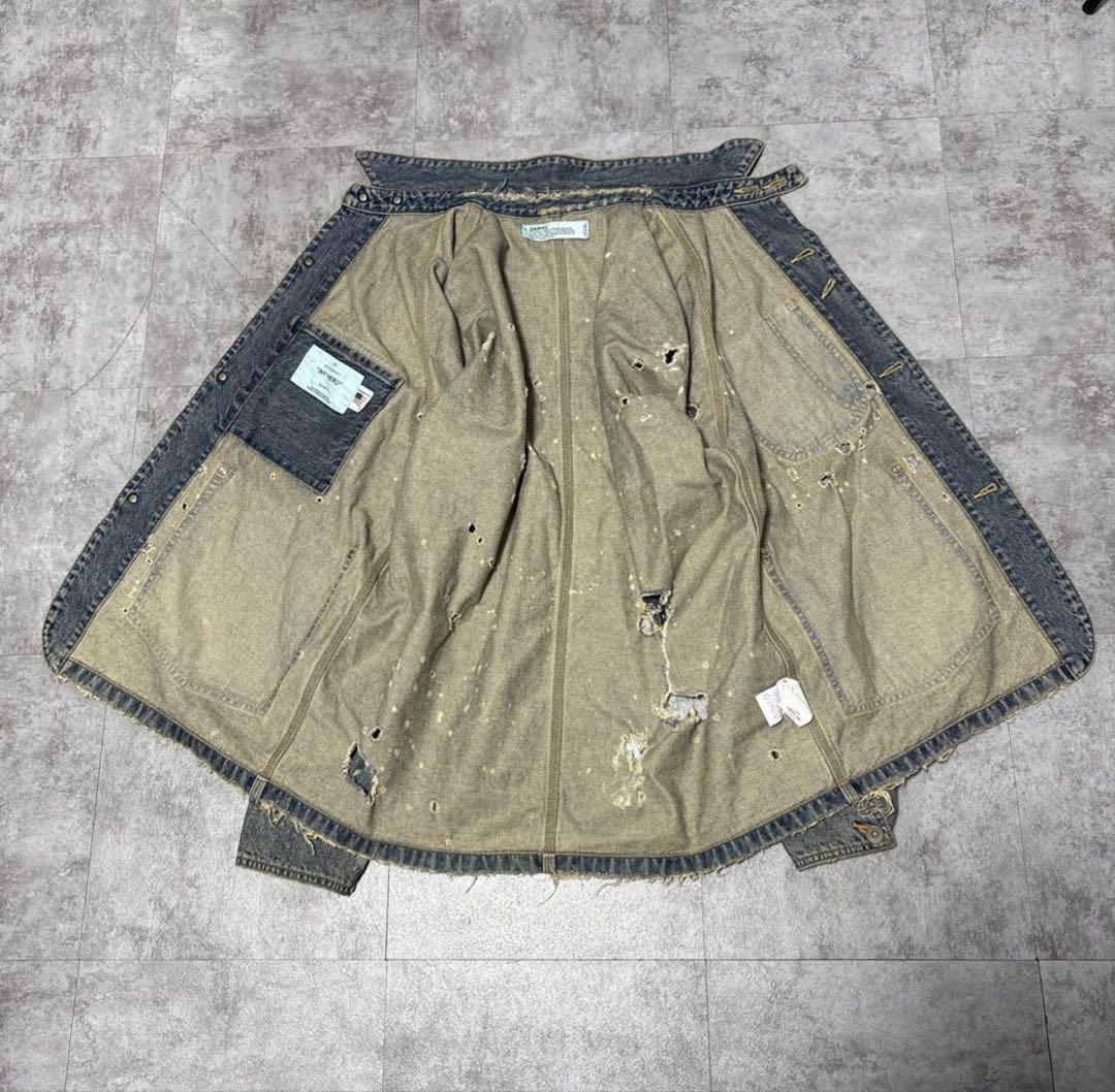 ジャケット・アウター DAIRIKU Damage Denim Cover All