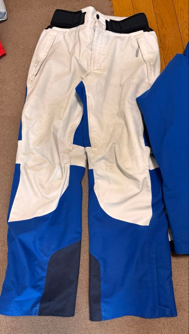 Goldwin スキーウェア (青/白)