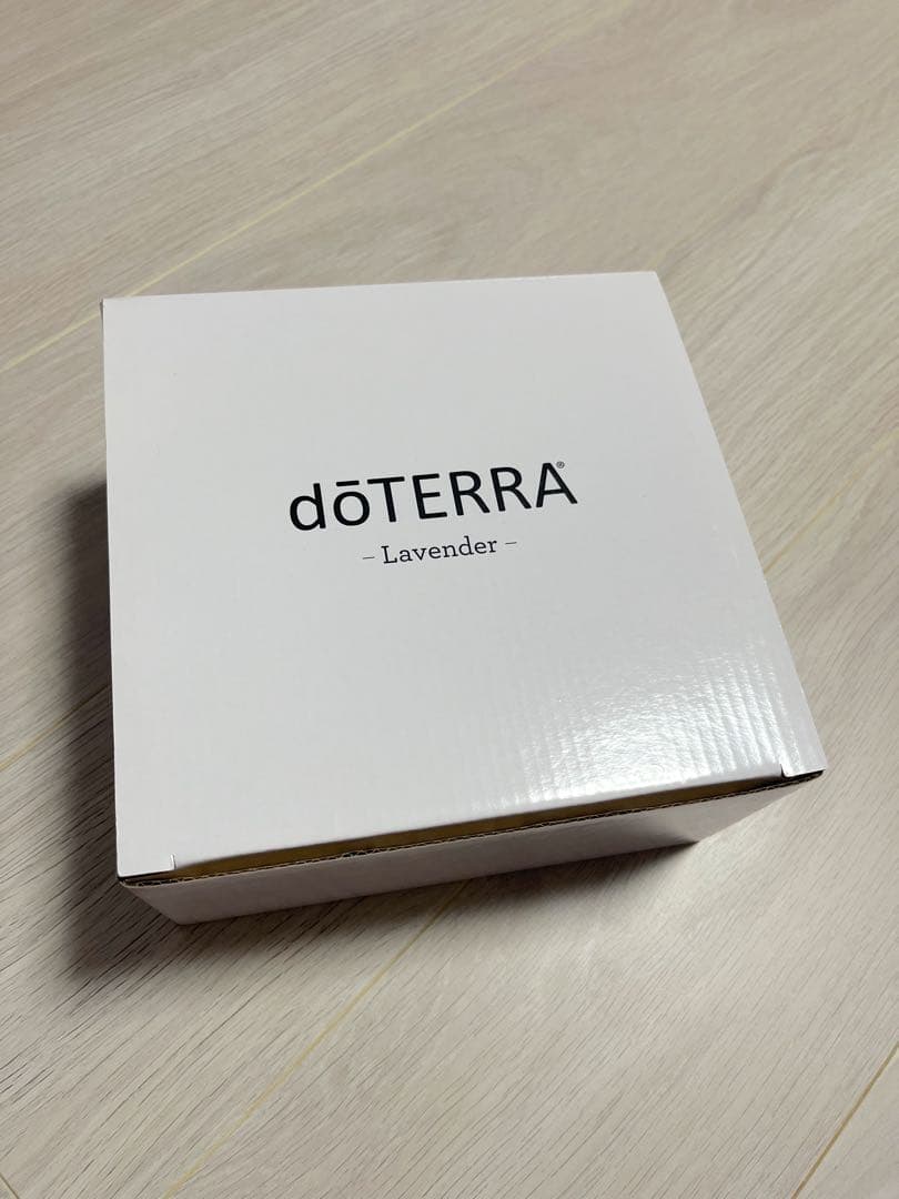 ドテラ　ウッドボックス　ラベンダー