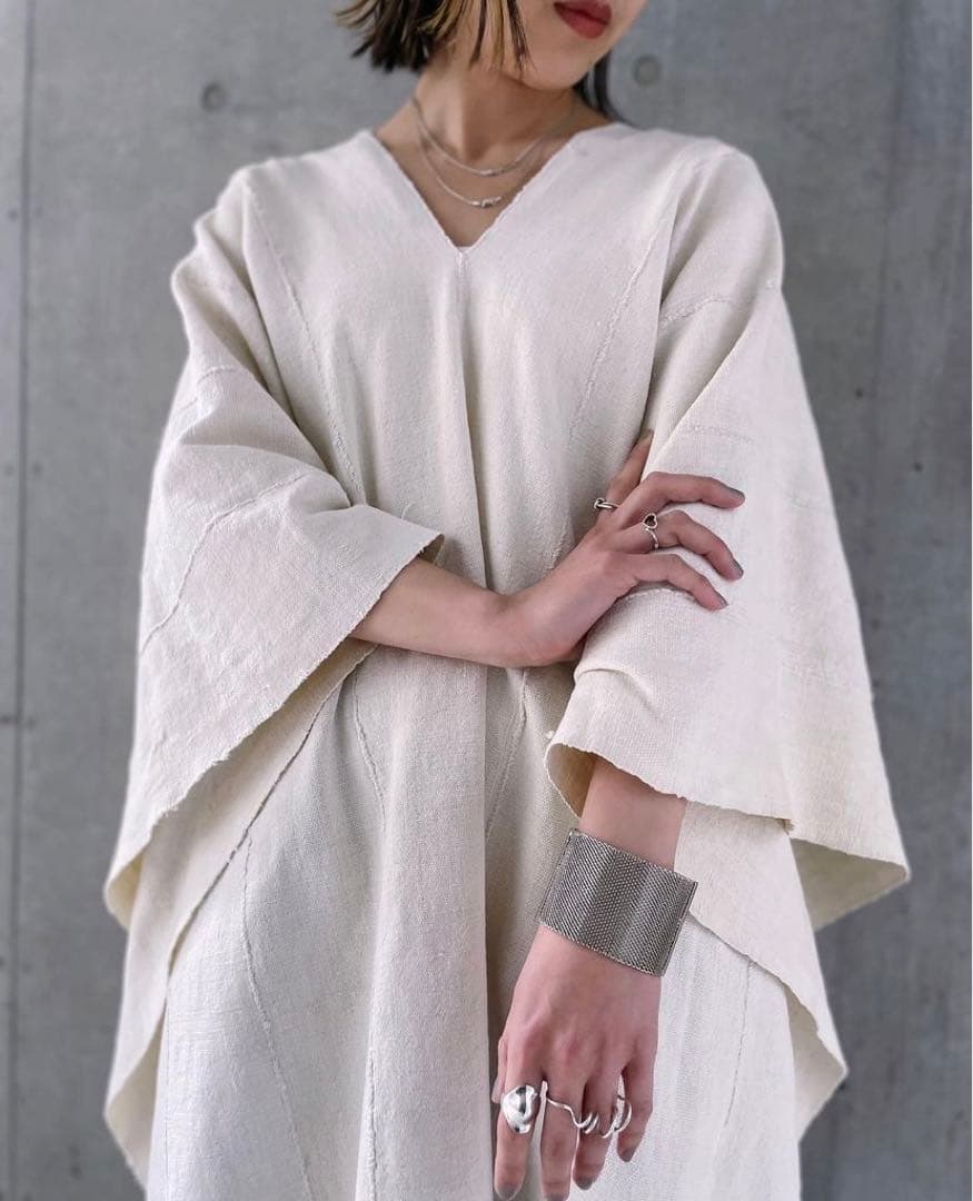 古着屋サンタモニカ エスニックポンチョ アフリカン リメイク E101848638