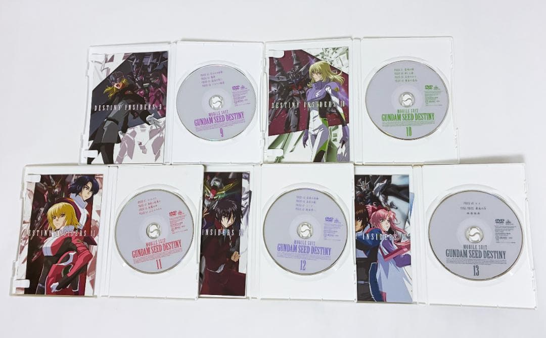 セルDVD 機動戦士ガンダムSEED 全13巻 & DESTINY 全13巻