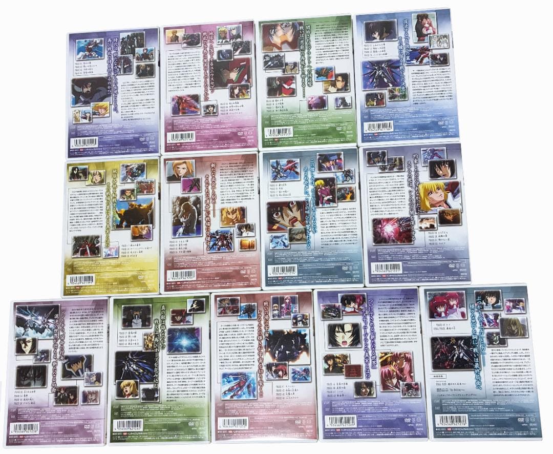 セルDVD 機動戦士ガンダムSEED 全13巻 & DESTINY 全13巻