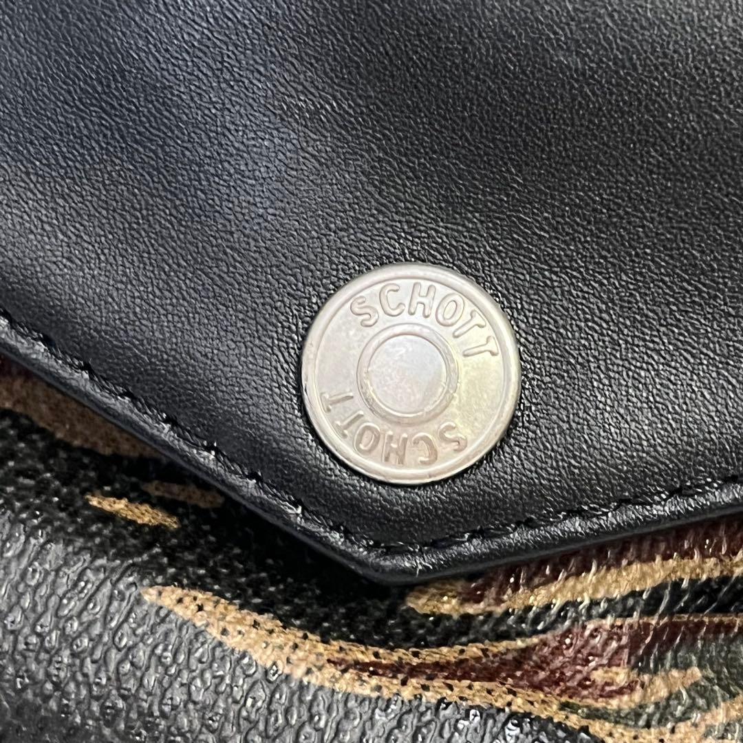 レア　Schott ショット　迷彩 ウエストバッグ　ボディバッグ　カモフラ