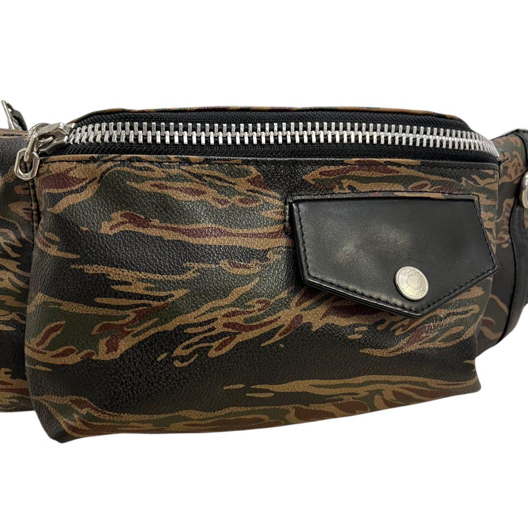 レア　Schott ショット　迷彩 ウエストバッグ　ボディバッグ　カモフラ