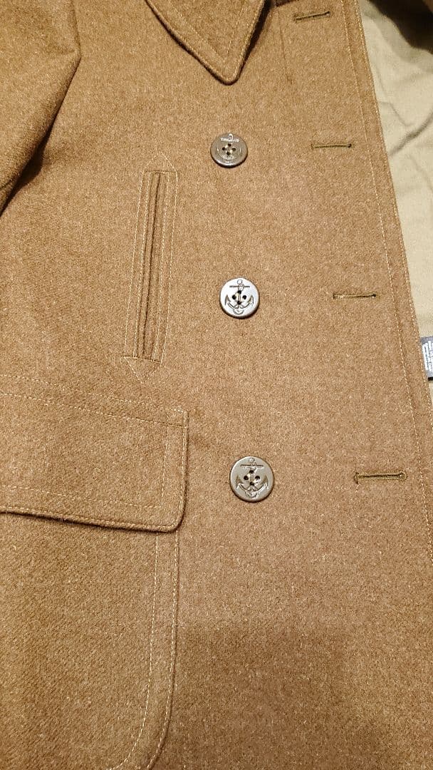 新品S RRL Pコート カーキ