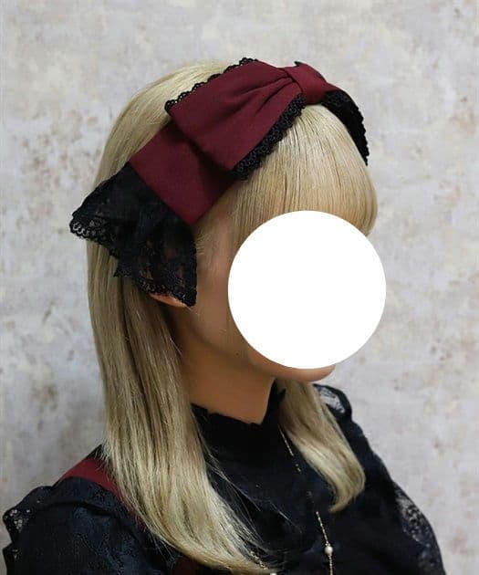 Chalmiere 不思議の国 ジャンスカ&カチューシャ 2点セット ワイン