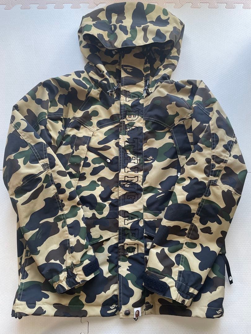 エイプ A BATHING APE 1st カモ スノボジャケット 木村拓哉 - メルカリ