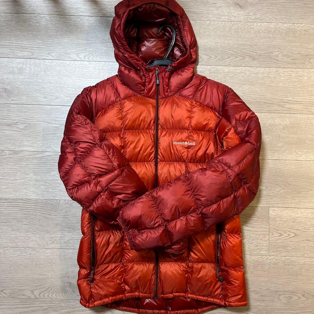 入手困難】mont-bell モンベル スペリオダウンパーカ 赤 - メルカリ