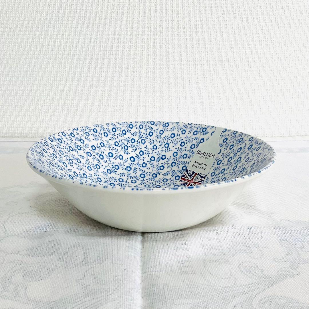 ☆Burleigh バーレイ☆新品 ブルーシリーズ シリアルボウル ３柄セット