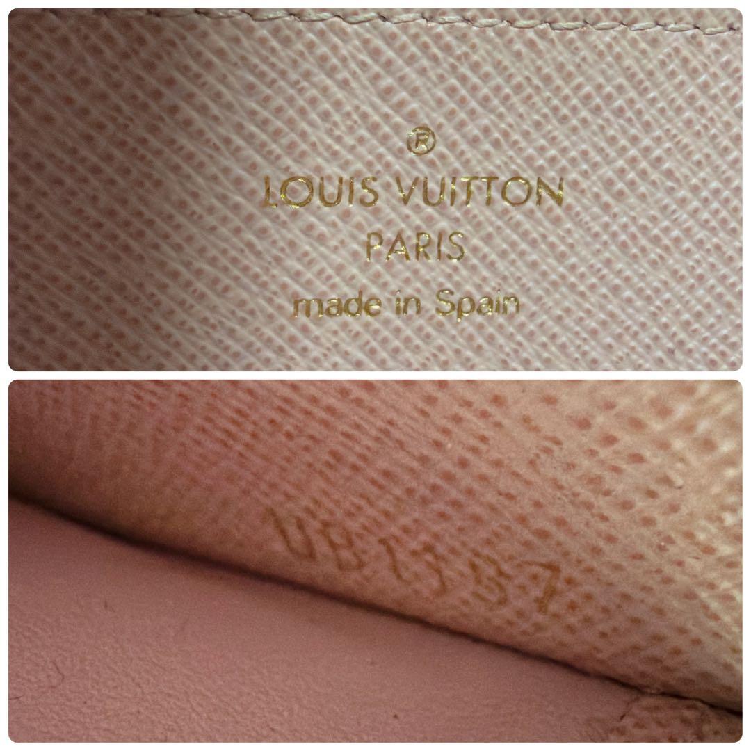 【極美品✨】ルイヴィトン モノグラム ローズバレリーヌ ジッピー 長財布
