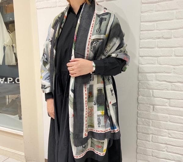 ファリエロ サルティ　Faliero Sarti　ストール　バンクシー