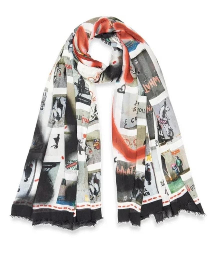 ファリエロ サルティ　Faliero Sarti　ストール　バンクシー