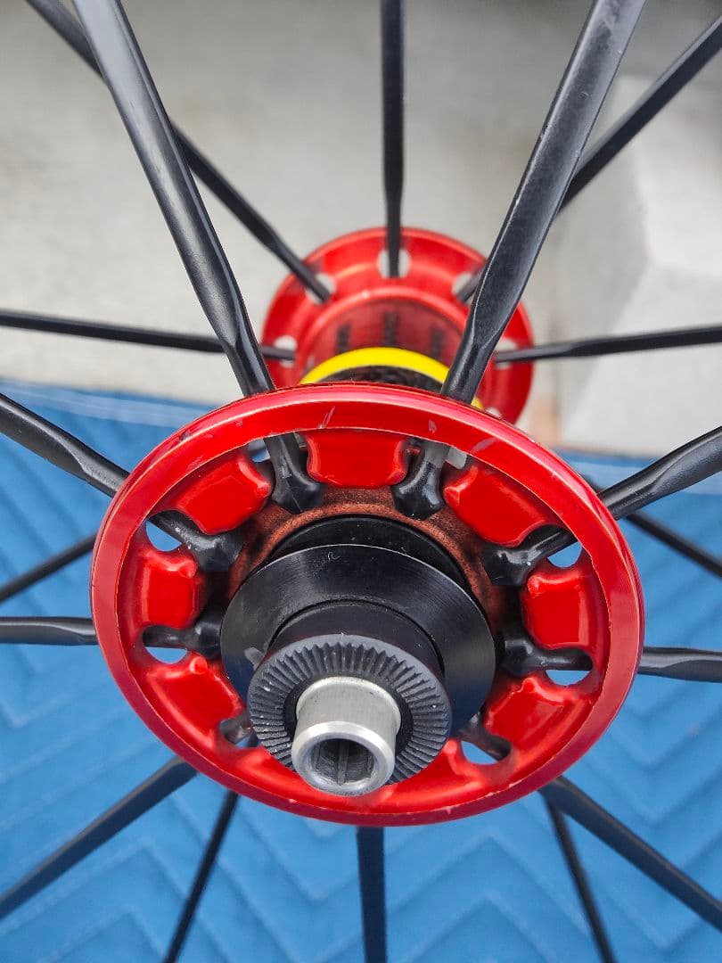 マビックキシリウム Mavic Ksyrium Pro 2016LTDRed美品