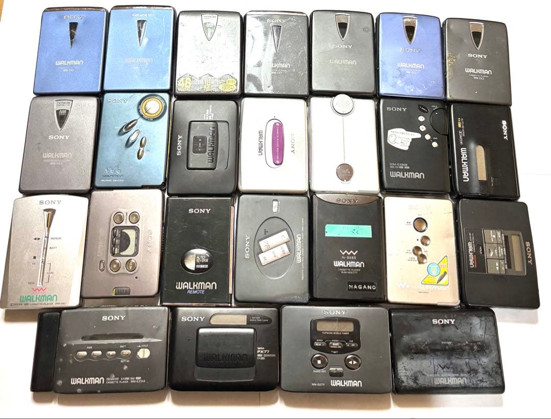 SONY カセットウォークマン ジャンク品 25台まとめセット | 激安通販の