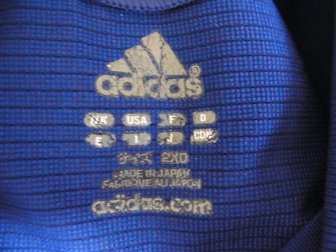 アディダス 11/12 （H） 日本代表 オーセンティック ユニフォーム 2XO