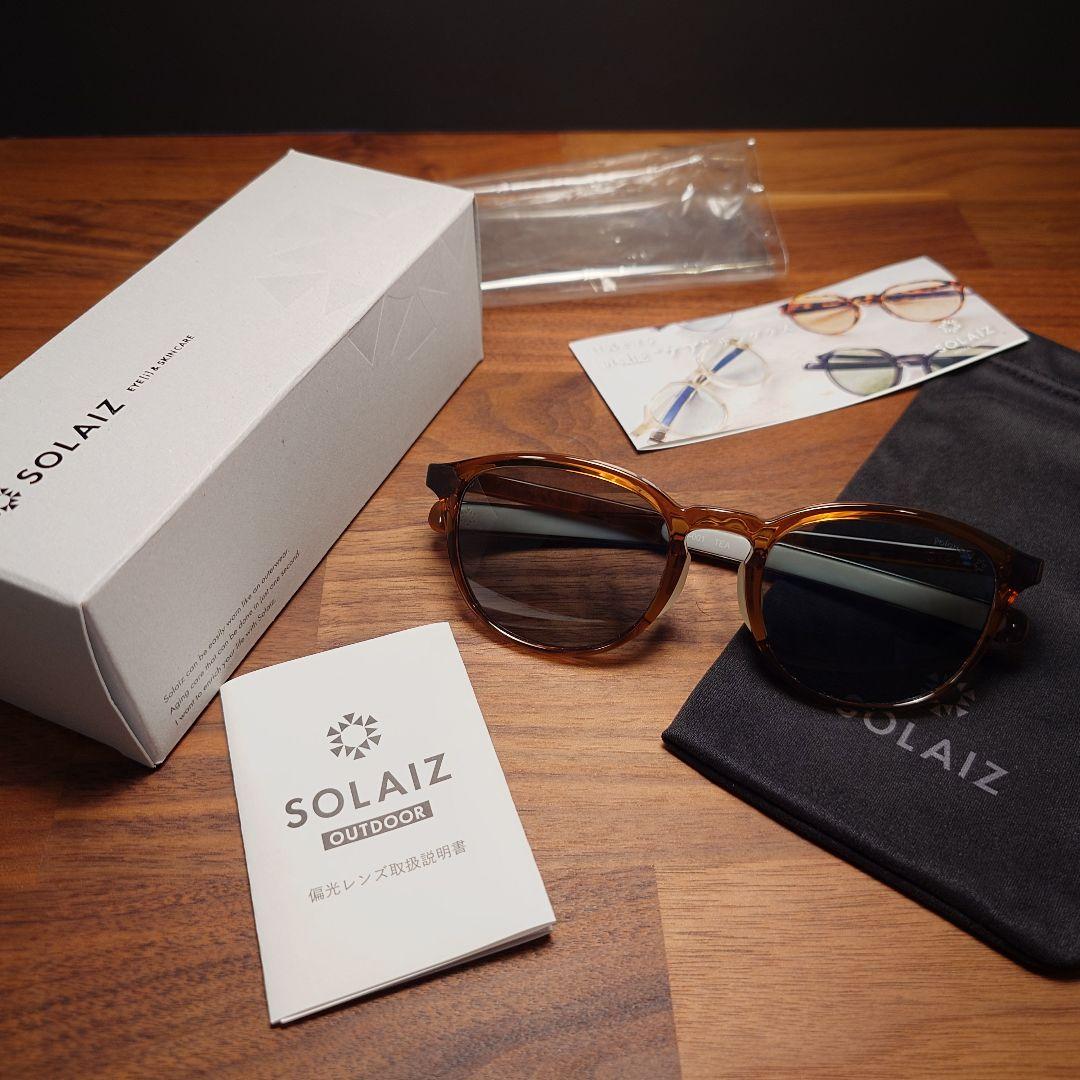 SOLAIZ SLD-001OUTDOOR TEA / 偏光 GRY