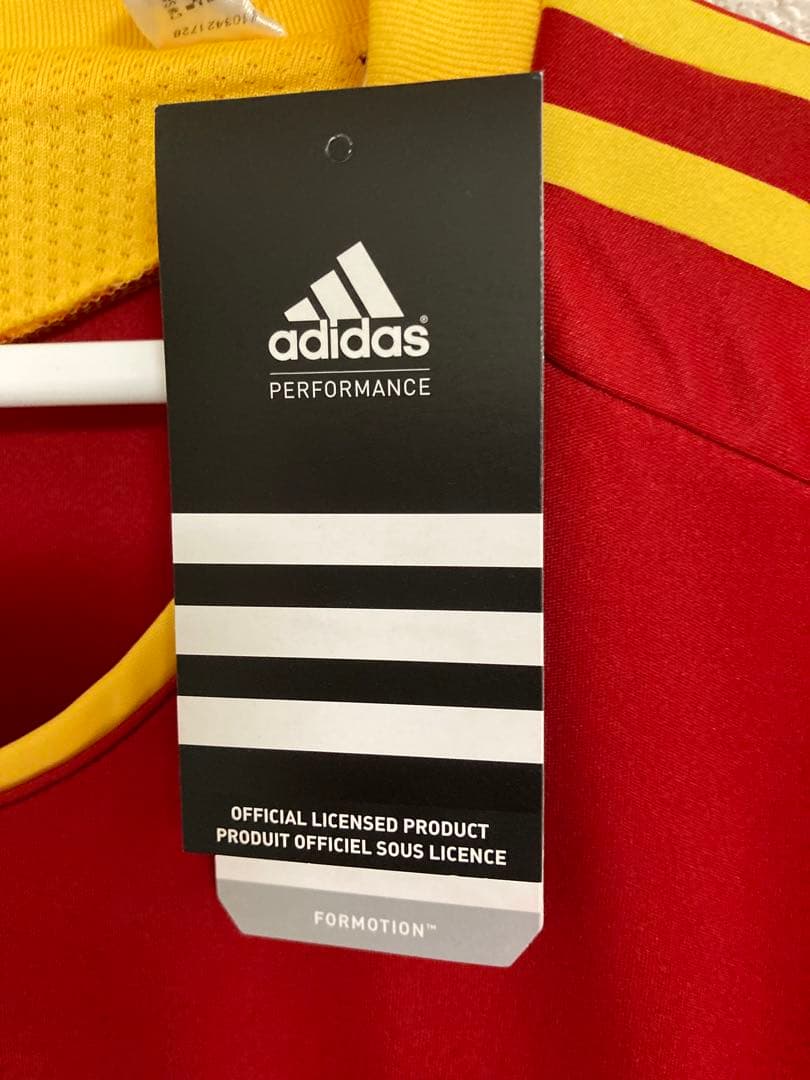 adidas ランス　長袖選手用ユニホーム　US Lサイズ　未使用品