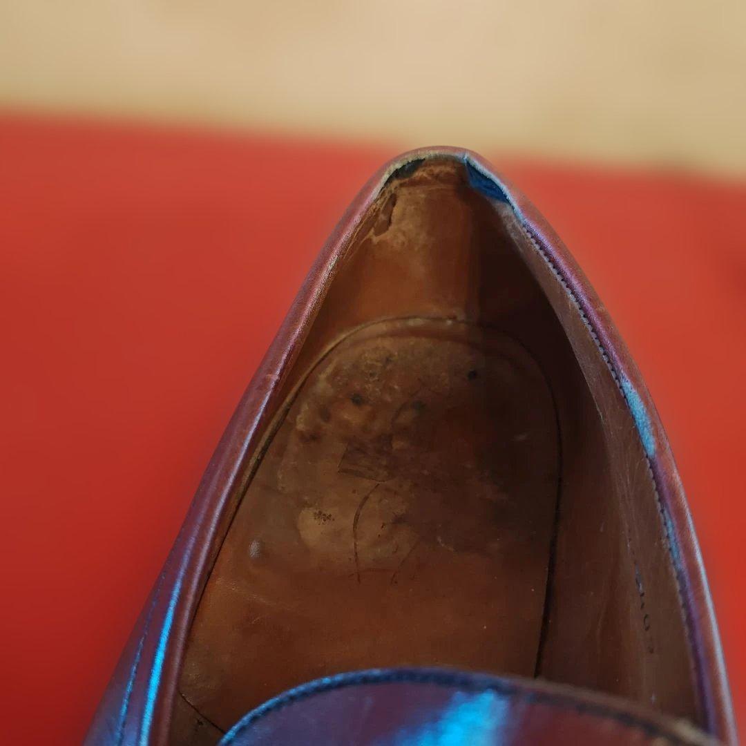 J.M.WESTON 180 シグニチャーローファー 5.5 D バーガンディ