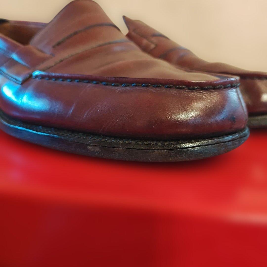 J.M.WESTON 180 シグニチャーローファー 5.5 D バーガンディ