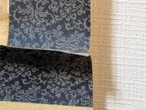 【真作】掛軸　山水図　文人画風　墨彩山水　唐絵風の細密描写　合箱入　S87