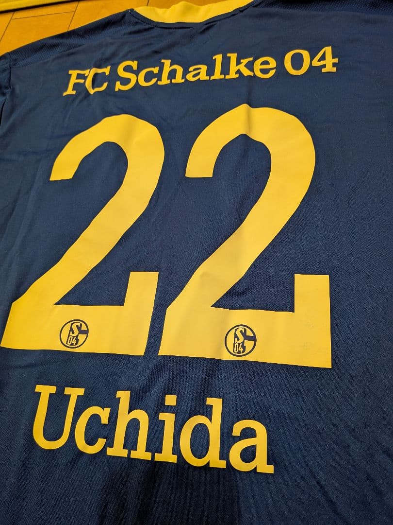 adidas Schalke 04 ユニフォームNo.22ウチダ