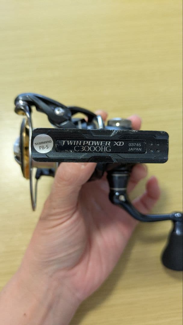 Shimano TP-XD リール ブラック/シルバー