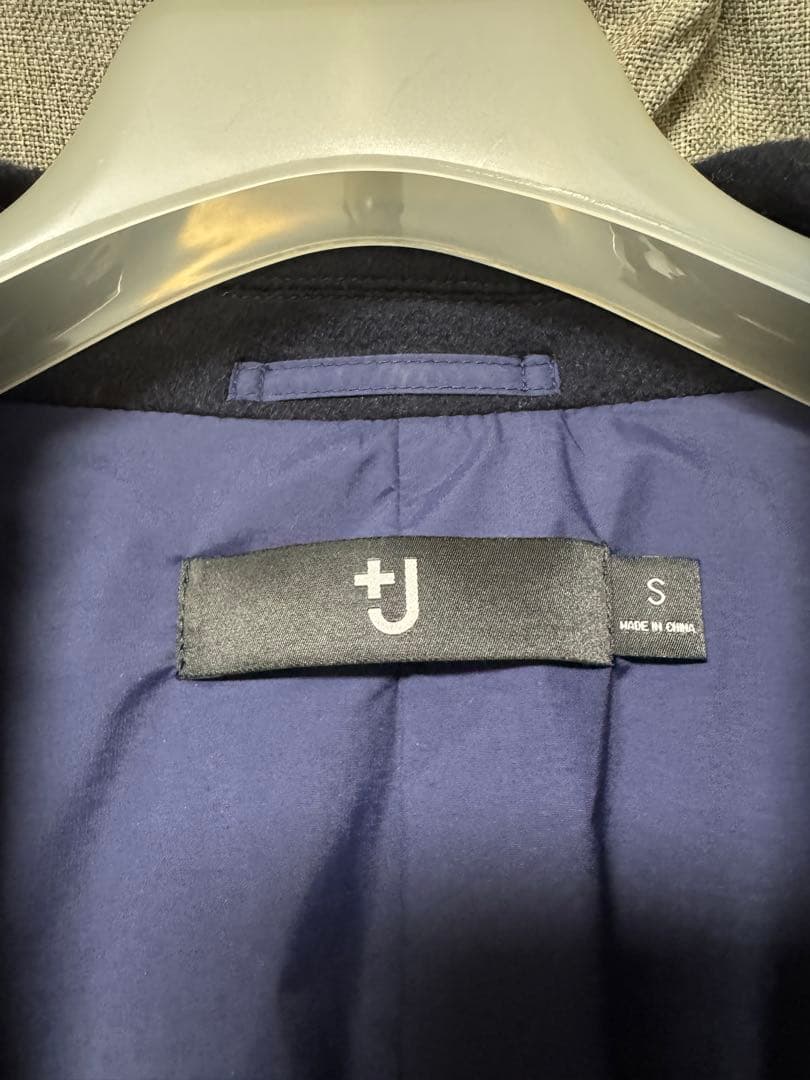 +J ユニクロ ジルサンダー カシミヤ チェスターコート