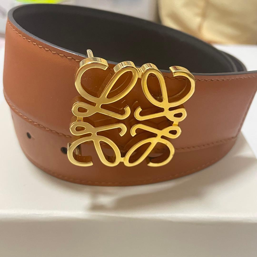 LOEWE ロエベ　アナグラム　ベルト　リバーシブル