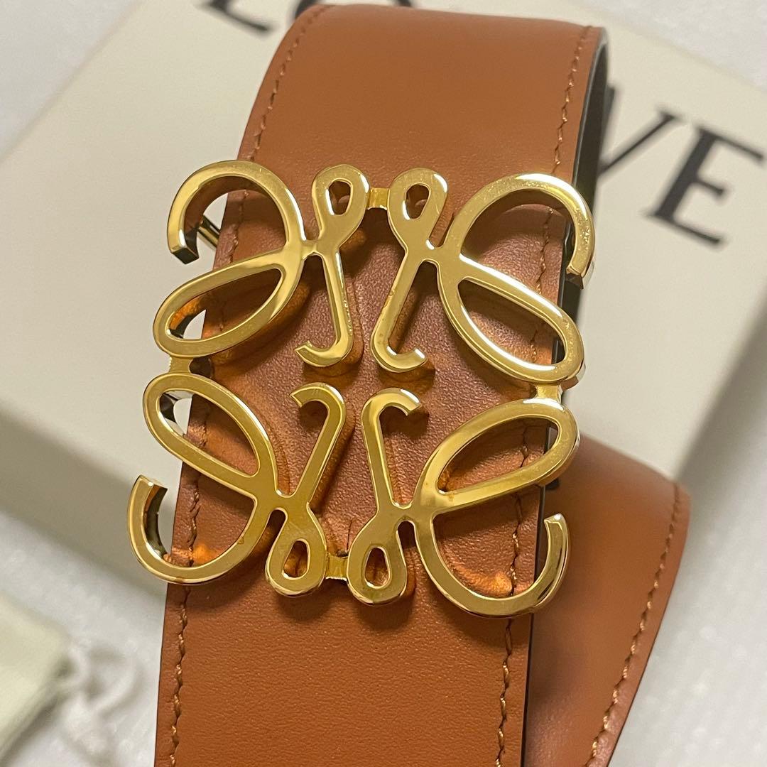 LOEWE ロエベ　アナグラム　ベルト　リバーシブル